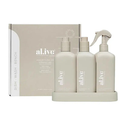 Al.ive Kitchen Trio Lemon & Pomegranate + Watermelon & Lime