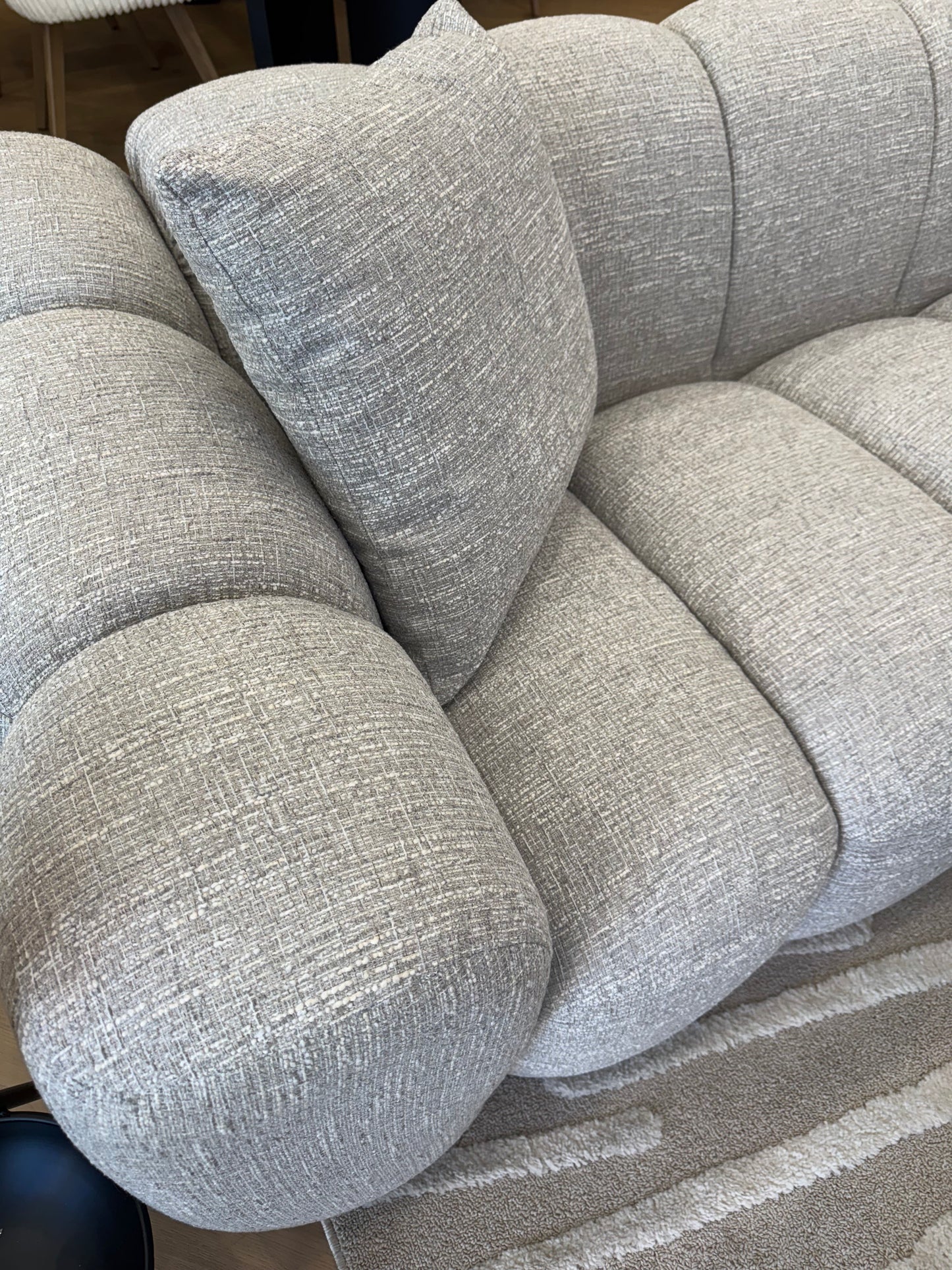 Annabelle 3 Seat Sofa Lounge -Storm