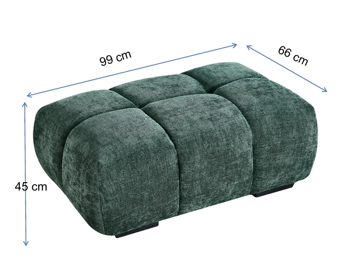 Sophia Ottoman Charcoal