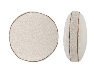 Cate Round Boucle Cushion 40cm Ivory