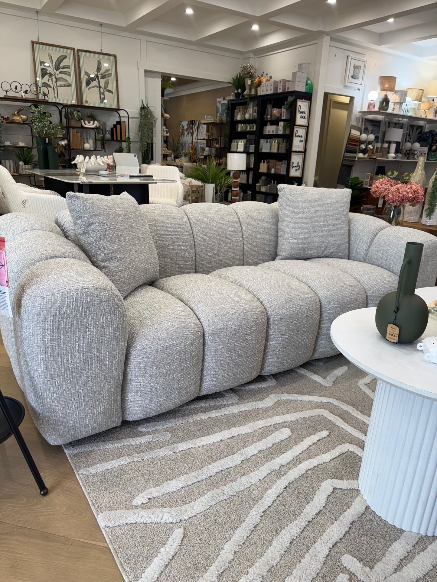 Annabelle 3 Seat Sofa Lounge -Storm
