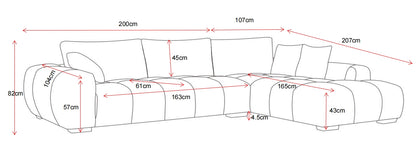 Sophia Sofa with Chase