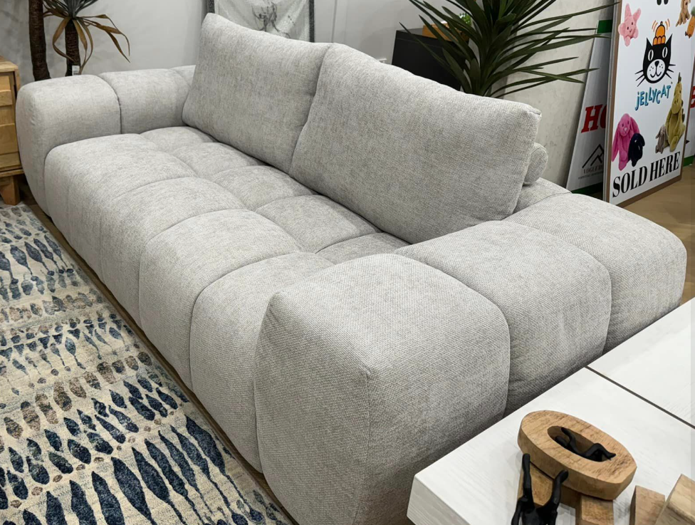 Sophia 2 Seater Sofa Light Grey